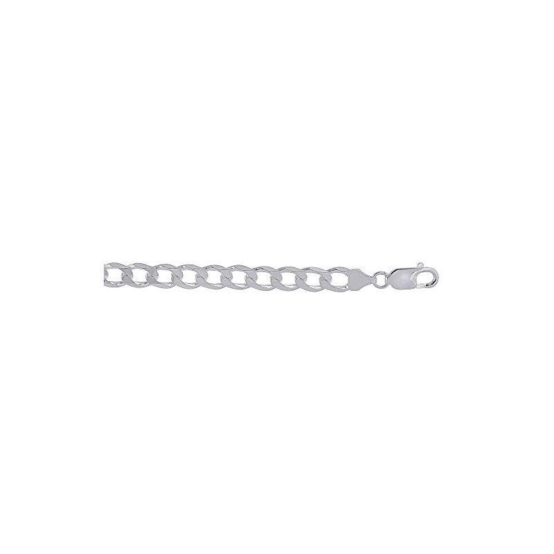 Sterling Silver 7.8 mm Wide Curb Chain 2 88339 1