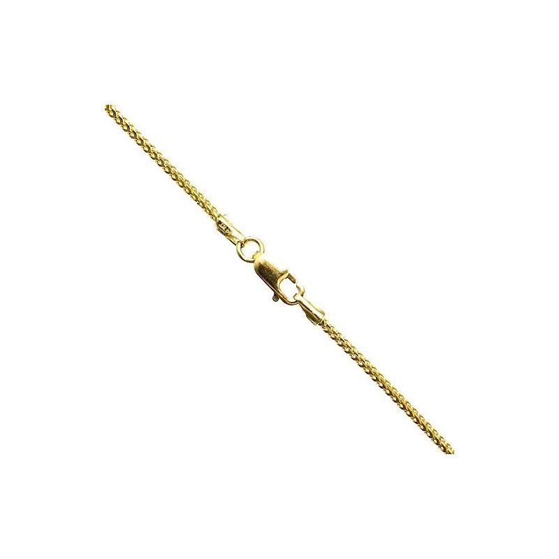 14K YELLOW Gold SOLID FRANCO Chain - 16  70220 1