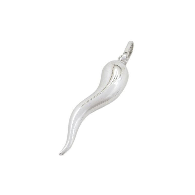 Italian horn pendant SB24 68mm tall and  87666 1