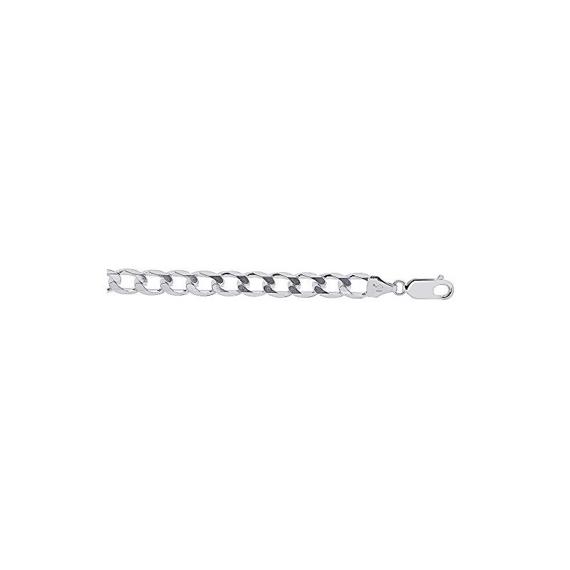 Sterling Silver 7.0 mm Wide Curb Chain 2 80758 1