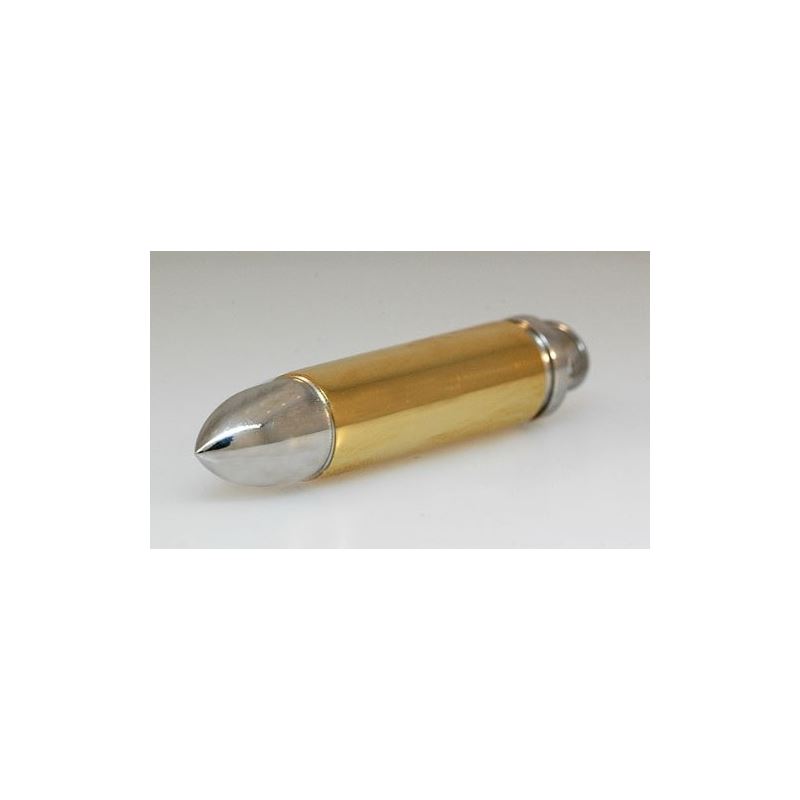 Stainless Steel Two Tone Bullet Pendant  80214 1