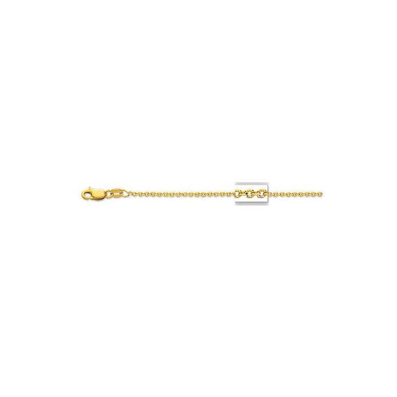 14K Yellow Gold 1.5mm wide Diamond Cut C 66582 1