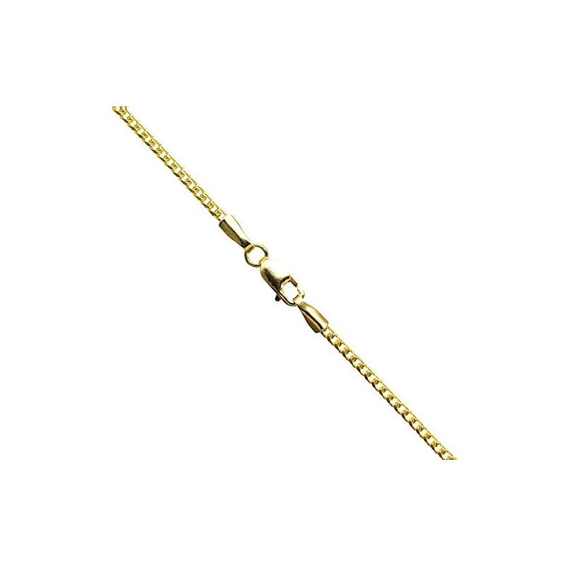 14K YELLOW Gold SOLID FRANCO Chain - 22  70232 1