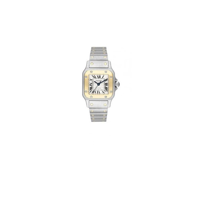 Cartier Santos Two-Tone 18kt Yellow Gold 55163 1