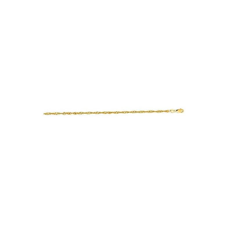 10K 24 inch long Yellow Gold 1.7mm wide  59467 1