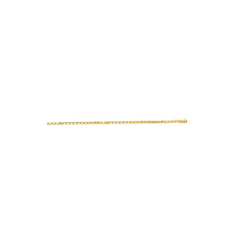 "14K Yellow Gold Heart Chain 16"" inches l 68464 1