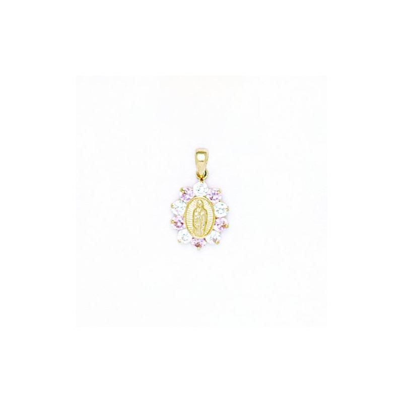 14K Gold Surrounded by Love Pendant with 87588 1