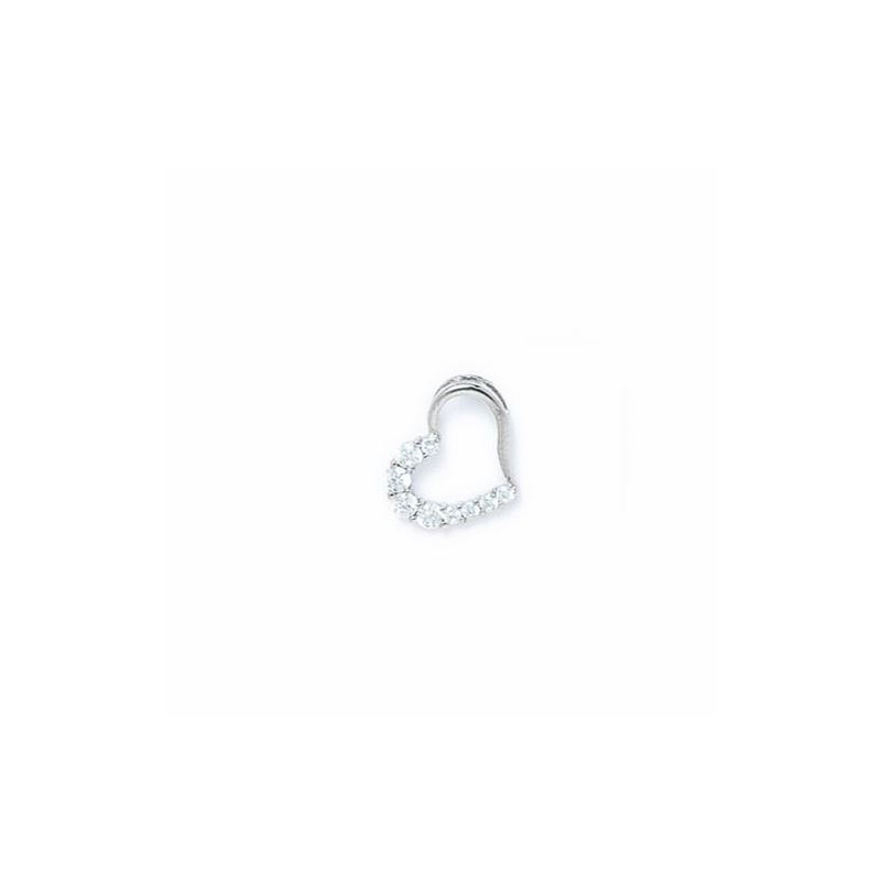 14K Gold Heart Love Pendant PW80 64346 1