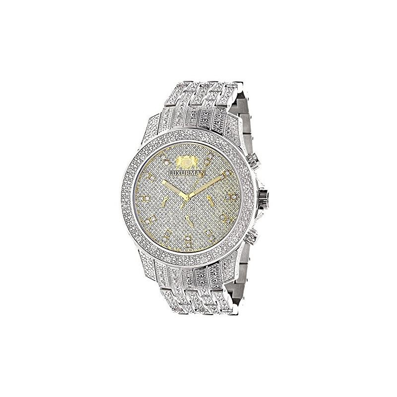 Luxurman Wrist Watches Mens Diamond Watc 90725 1