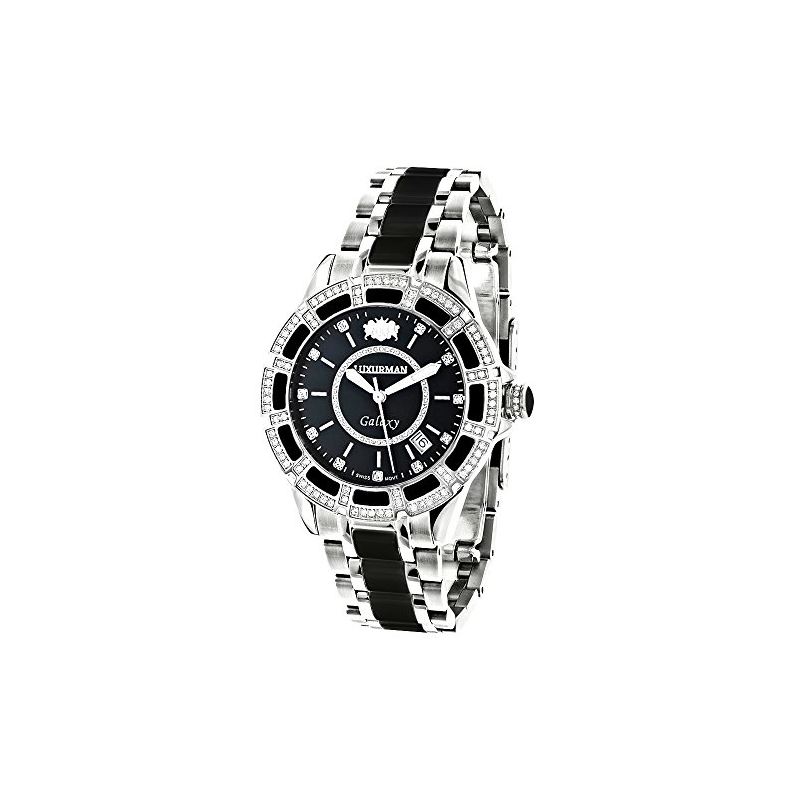 Luxurman Galaxy Midsize Real Diamond Wat 90192 1