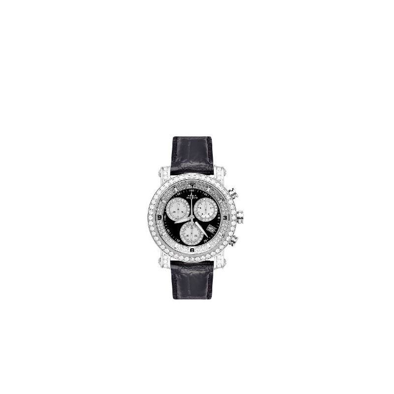 NEW! Unisex Power One-Row Diamond Watch With Diamo