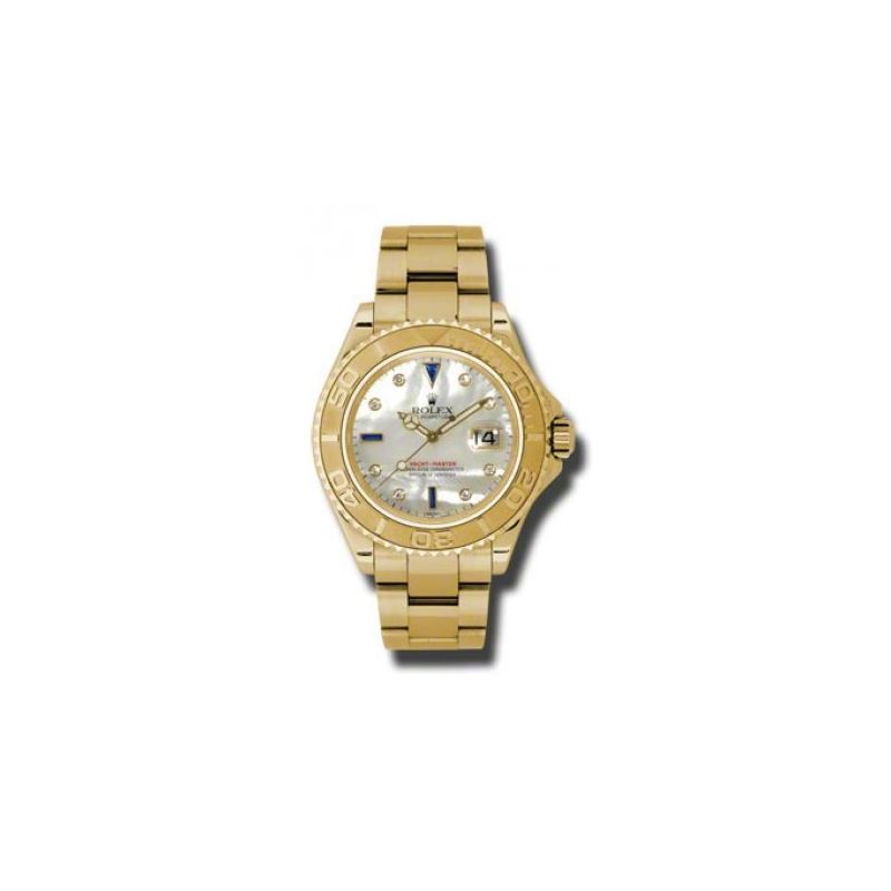 Rolex Watches  YachtMaster Mens Gold 166 54072 1
