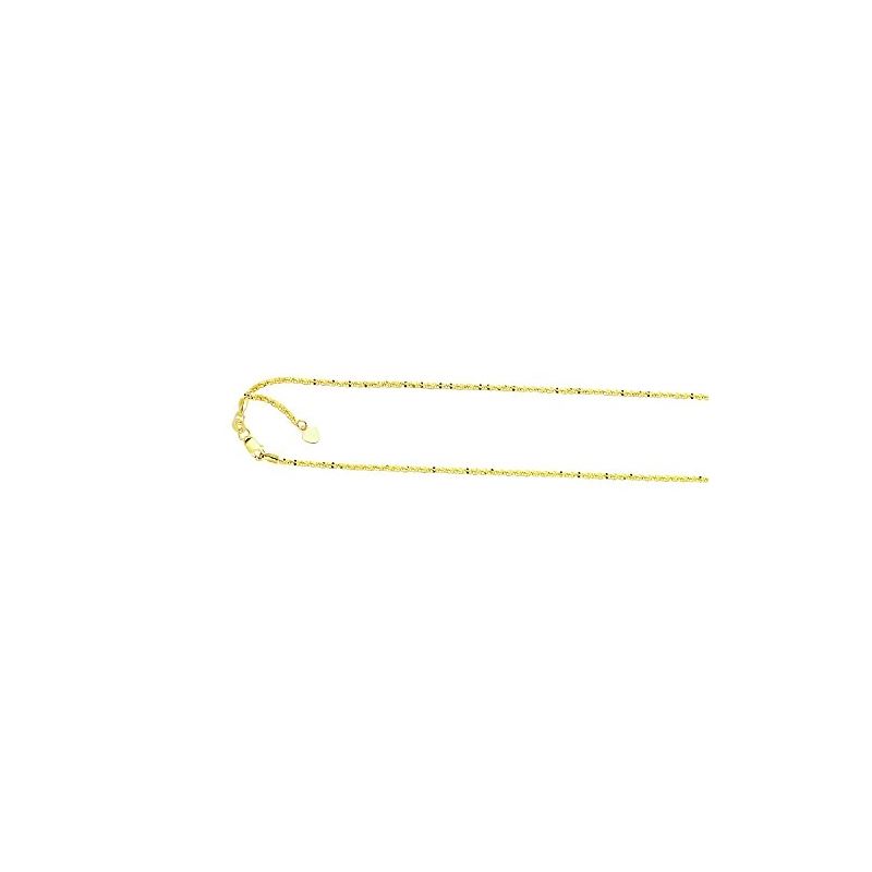 10K 22 inch long Yellow Gold 1.50mm wide 59359 1