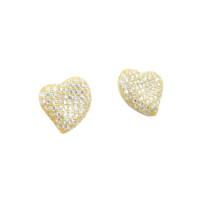 Womens .925 sterling silver Yellow heart 83454 1