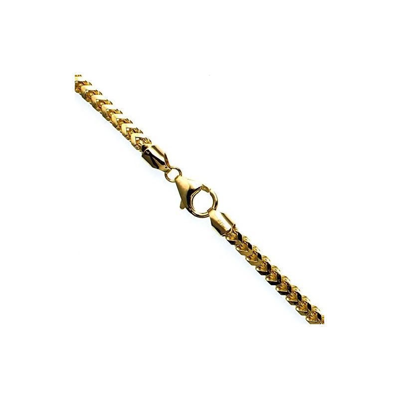 10K YELLOW Gold SOLID FRANCO Chain - 26  61832 1