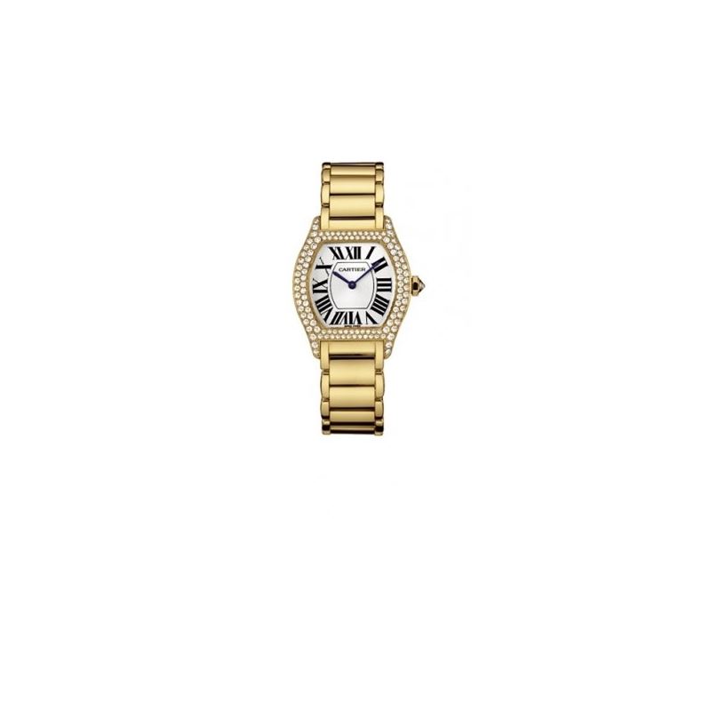 Cartier Tortue 18k Yellow Gold Ladies Wa 55040 1