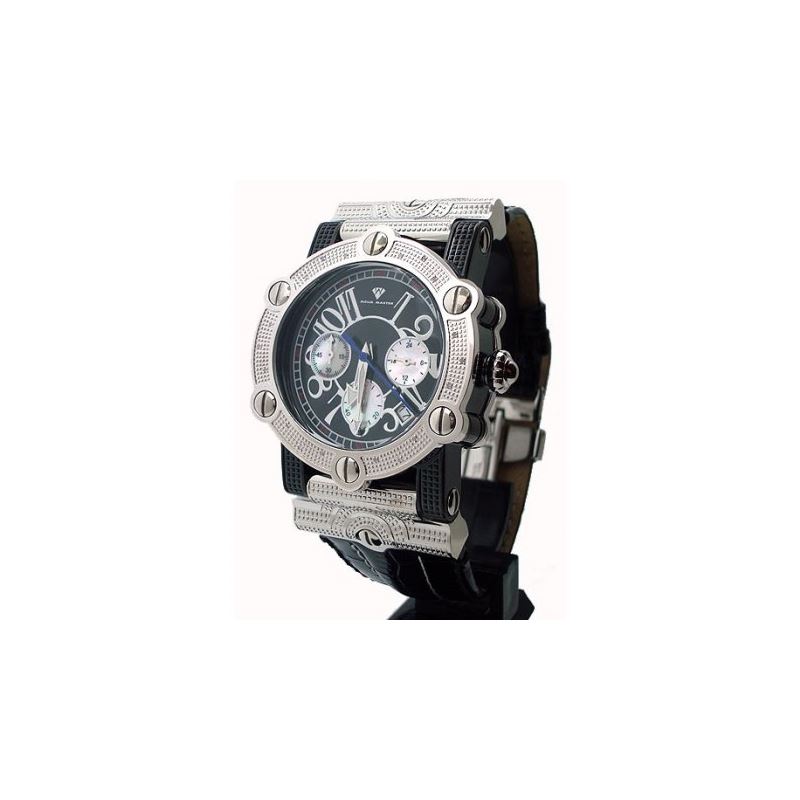Aqua Master Unisex Diamond Watch 0.18ct  53081 1