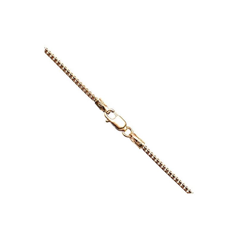 14K ROSE Gold SOLID FRANCO Chain - 18 In 64593 1