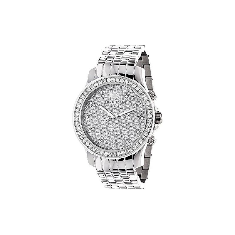 Watches: LUXURMAN Diamond Watch 2.5ct 