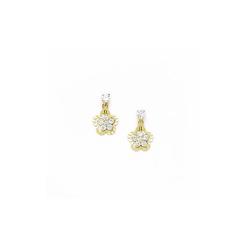 14K Yellow Gold star oval drop shap with 70565 1