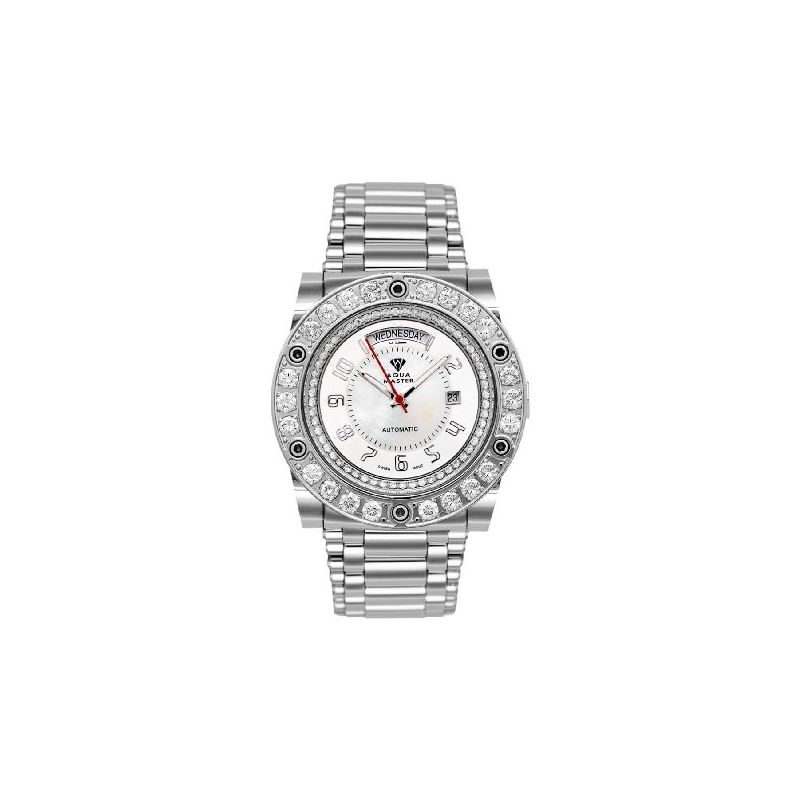 NEW! Men's Magnum Automatic Diamond Watch With