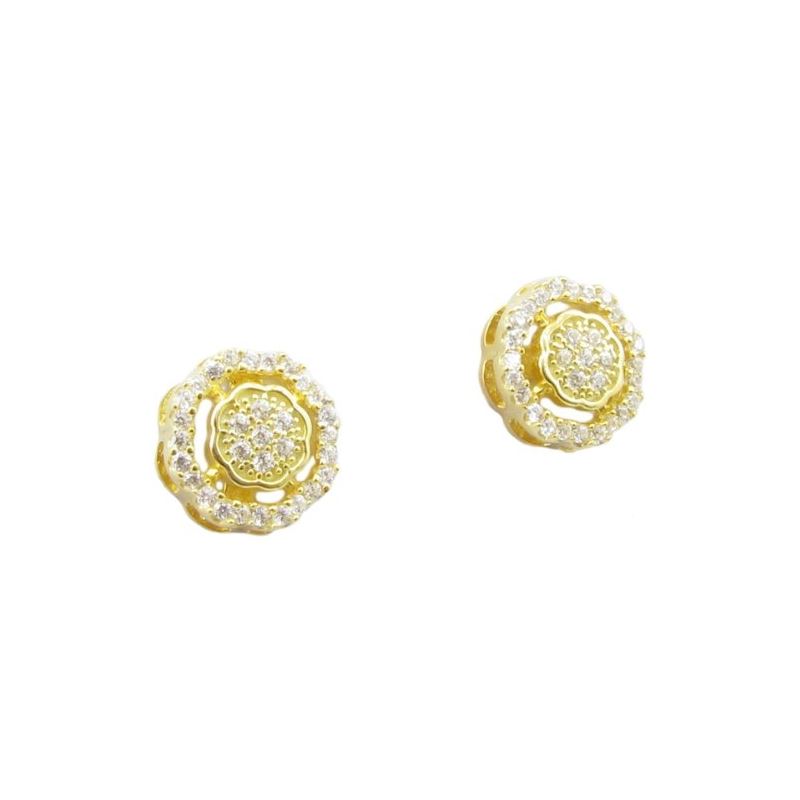 Womens .925 sterling silver Yellow flowe 83434 1