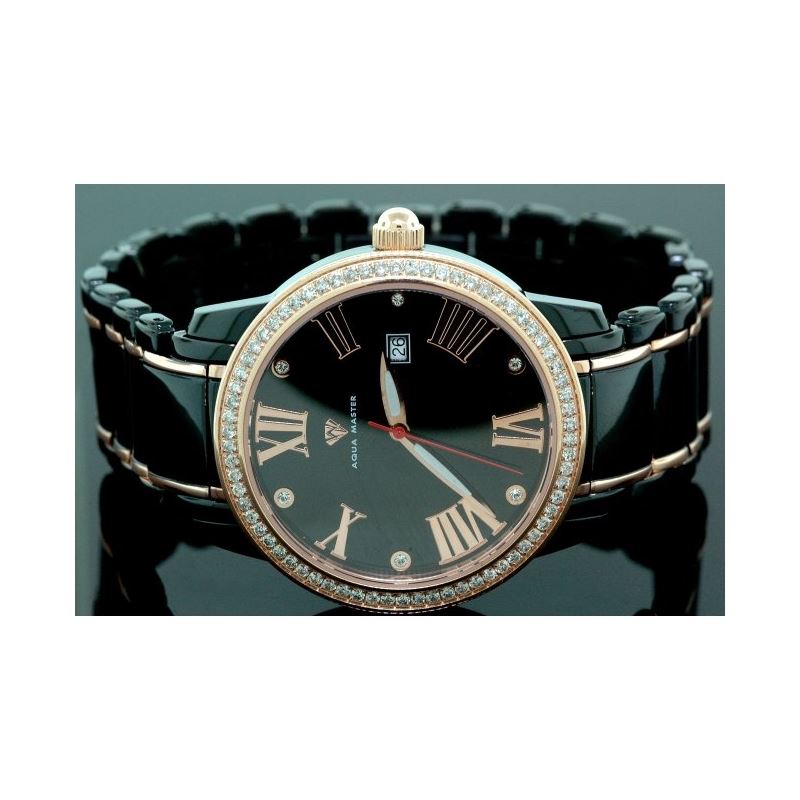 Aqua Master Mens Classic Diamond Watch W 55801 1