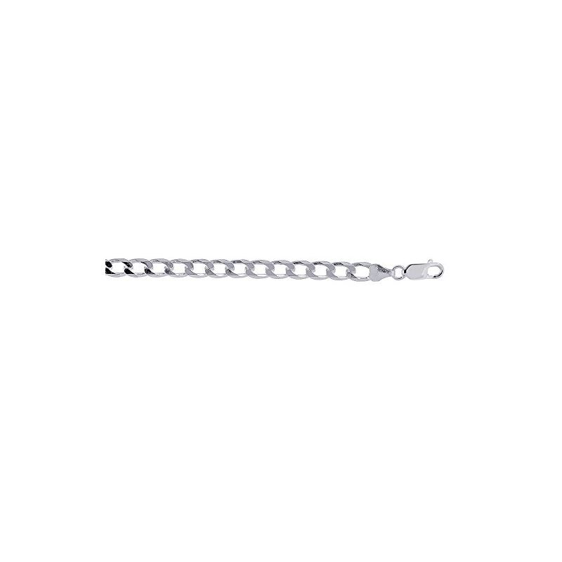 Sterling Silver 5.2 mm Wide Curb Chain 2 80494 1