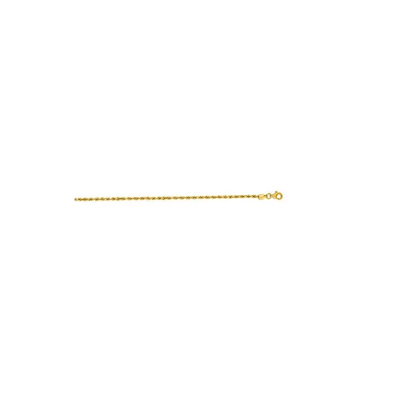 10K 24 inch long Yellow Gold 2.25mm wide 59474 1