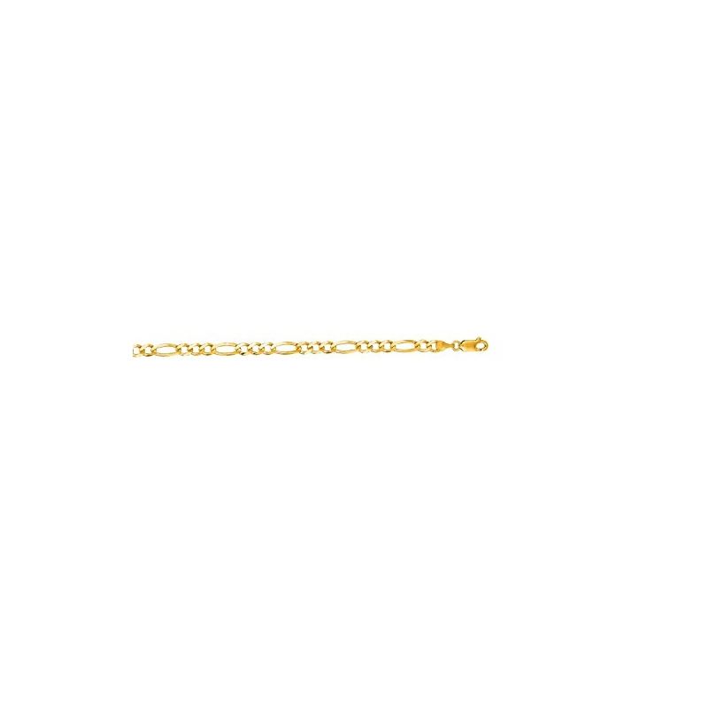 14K Yellow Gold 4.5mm wide Diamond Cut A 66911 1