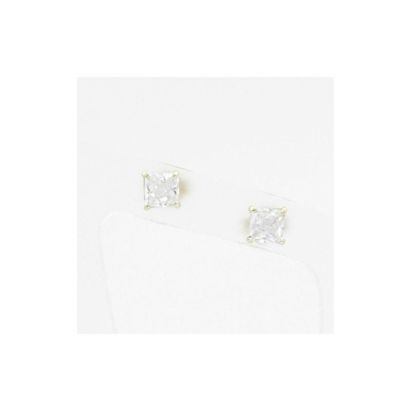 Unisex 14K solid gold earrings fancy stu 82574 1