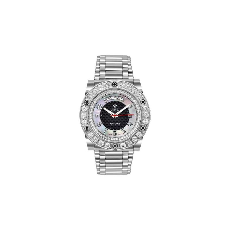 NEW! Men's Magnum Automatic Diamond Watch With