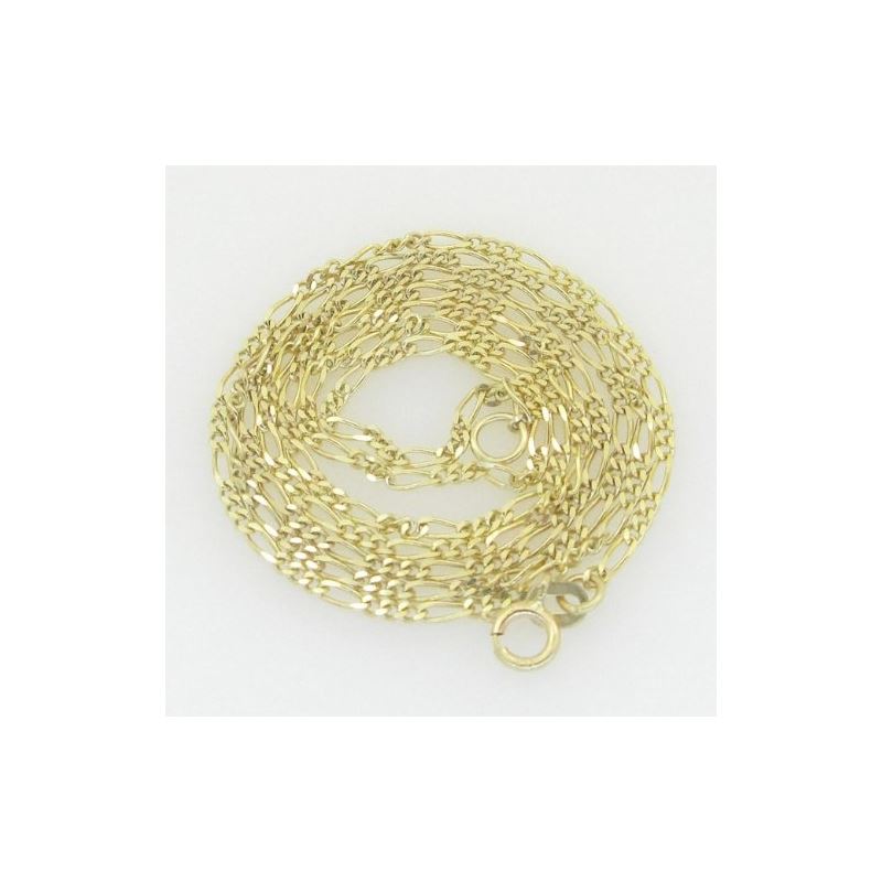 10K Yellow Gold figaro chain GC98 60851 1