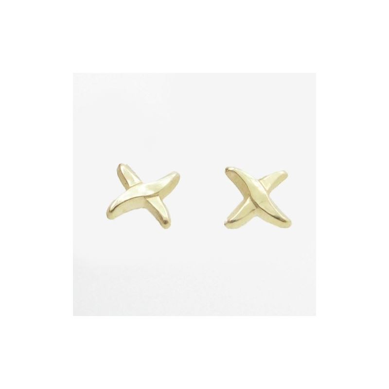 be11 fancy earrings 14K yellow gold ital 72769 1