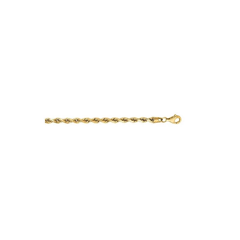 14K SOLID Yellow Gold ROPE Chain Necklac 64644 1