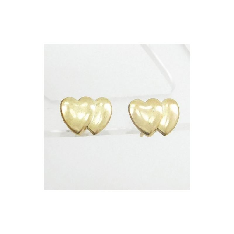 be9 fancy earrings 14K yellow gold itali 72892 1