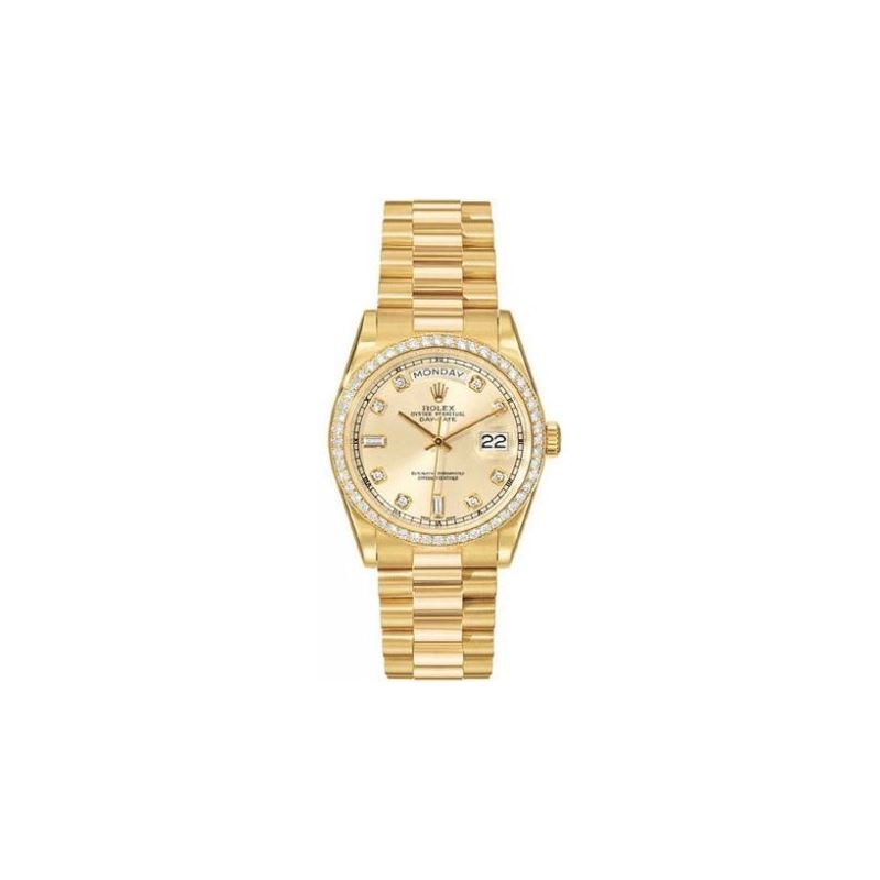 Rolex Oyster Perpetual Day-Date 18kt Yel 53720 1