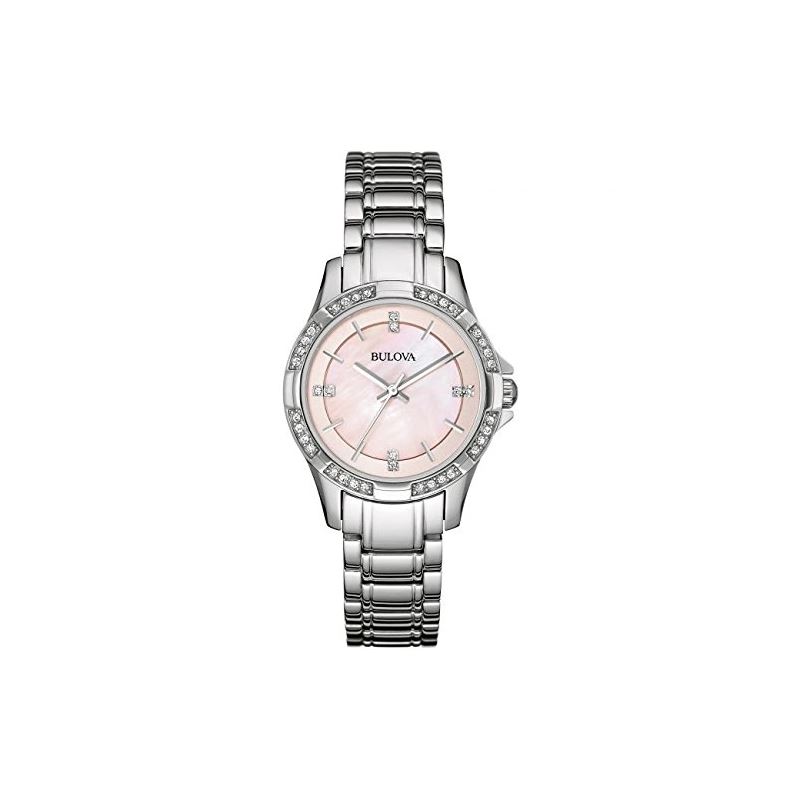 Women's Crystal Mother-Of-Pearl Dial Bracelet