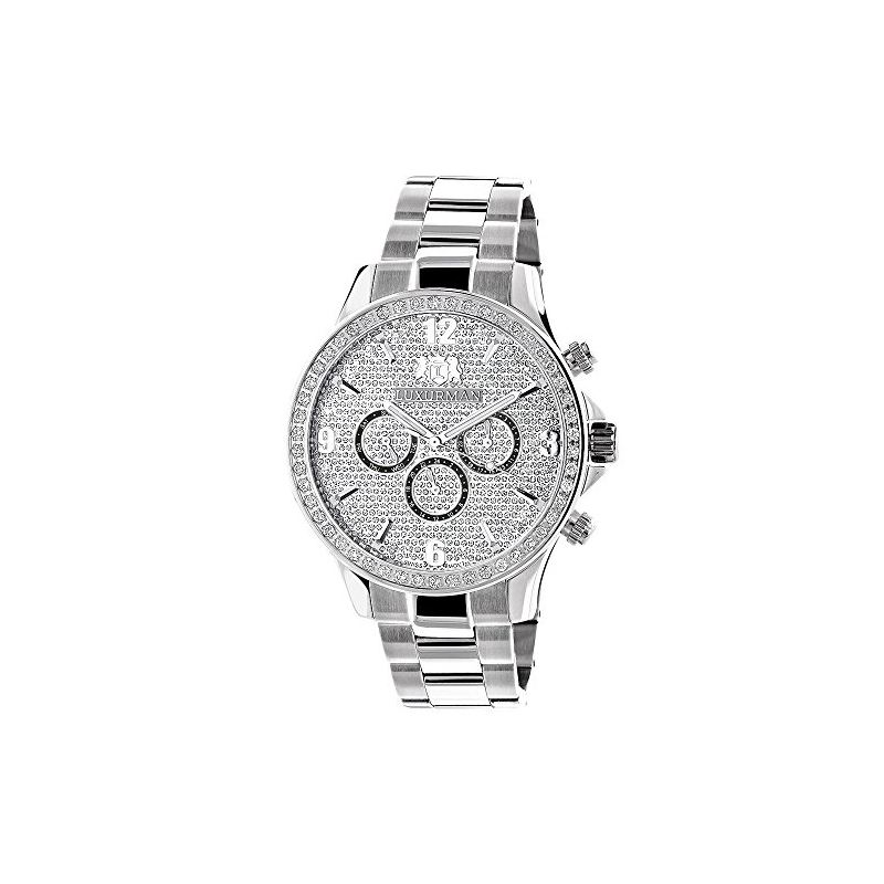 Liberty Mens Real Diamond Watch 2ct by L 90901 1