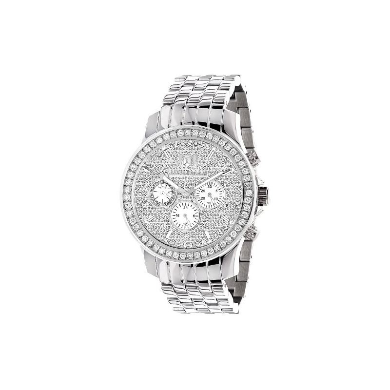 Mens Watches: Mens Diamond Watch 2.5Ct