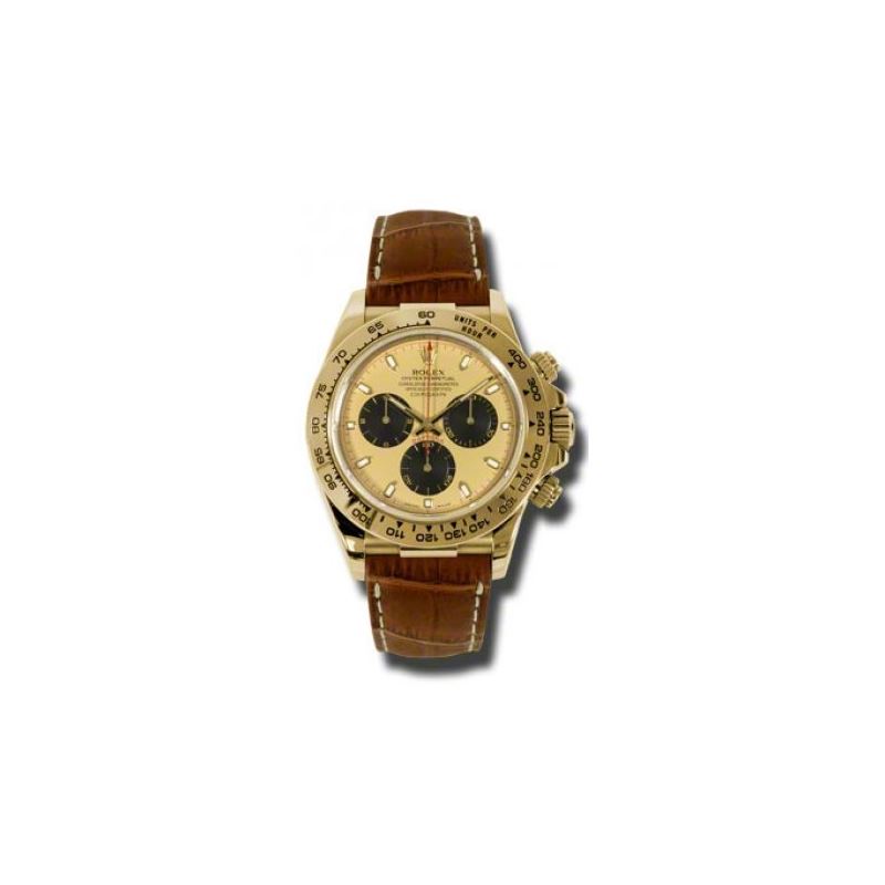 Rolex Watches  Daytona Yellow Gold  Leat 54187 1