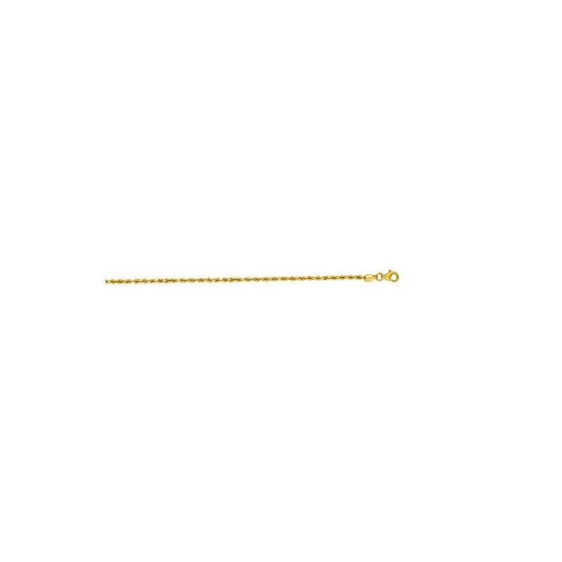 10K 18 inch long Yellow Gold 2.25mm wide 59107 1