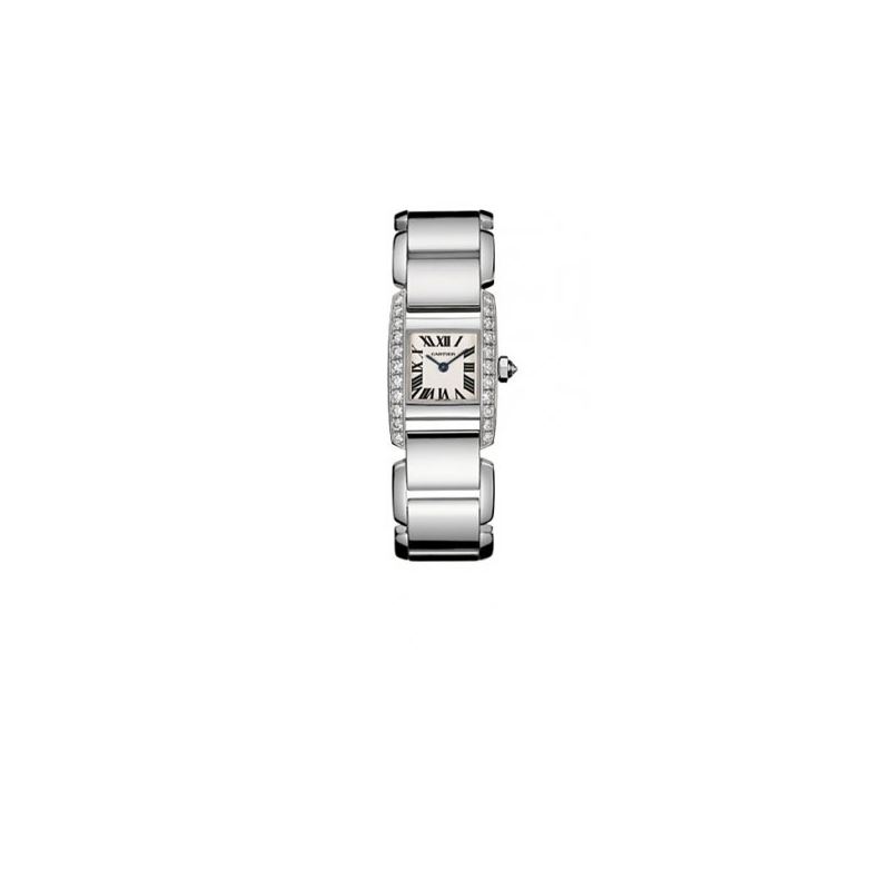 Cartier Tankissime Diamond 18kt White Go 55069 1