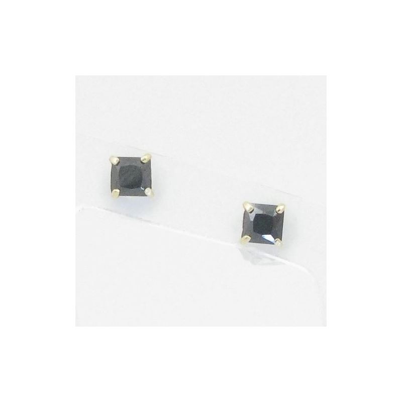 Unisex 14K solid gold earrings fancy stu 82252 1