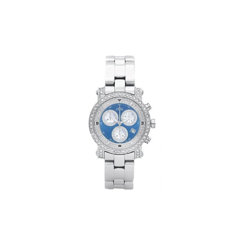Aqua Master Mens Signature Diamond Watch 54255 1