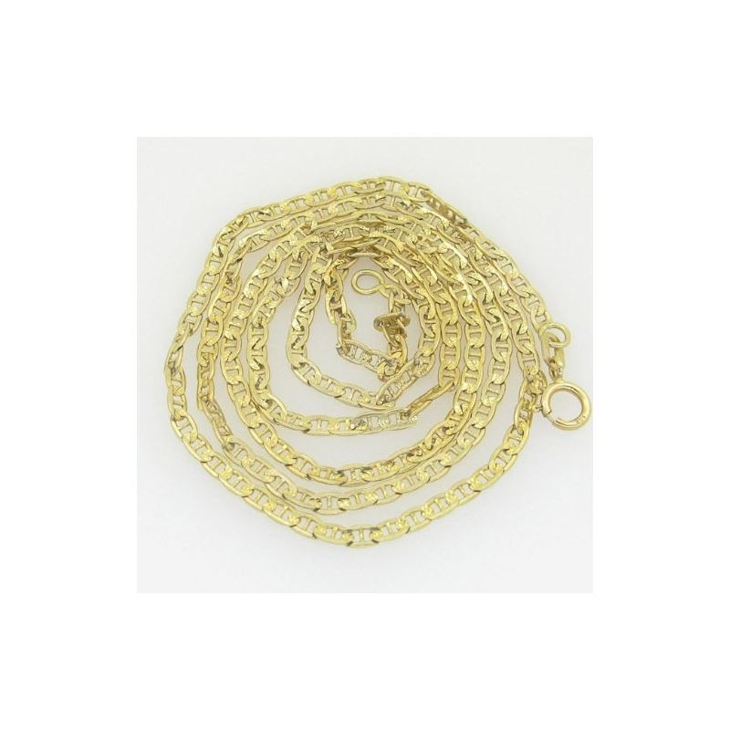 10K Yellow Gold mariner flat chain GC91 61456 1