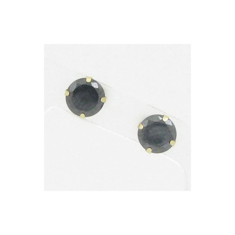 Unisex 14K solid gold earrings fancy stu 82056 1