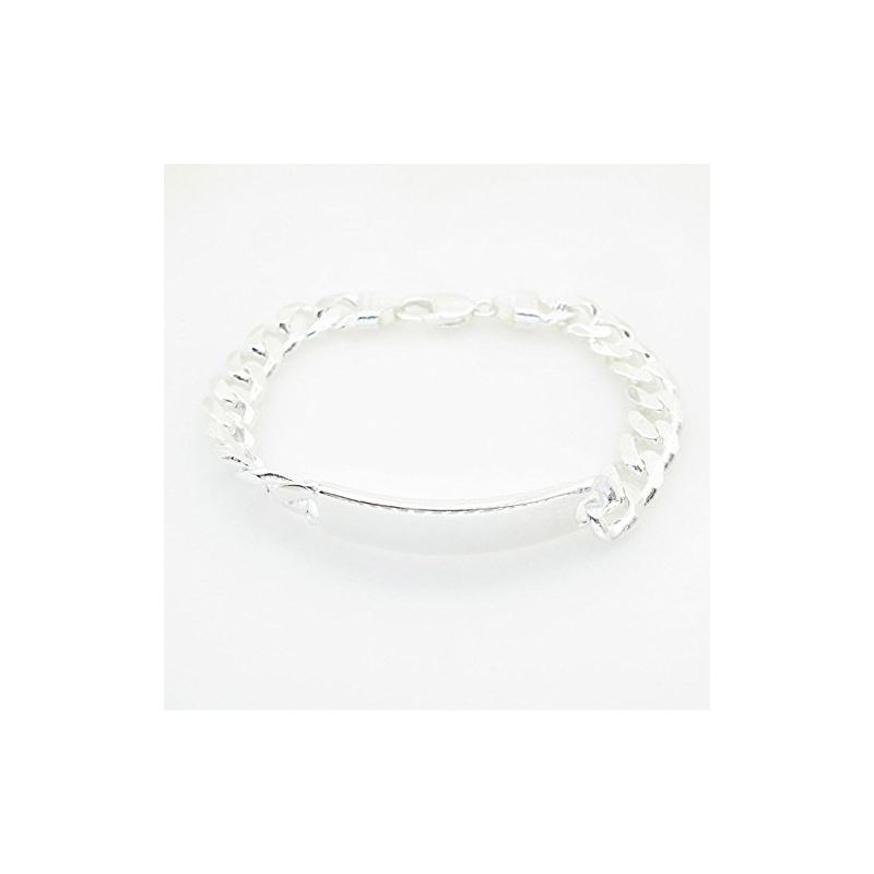 Curb Link ID Bracelet Necklace Length -  72985 1