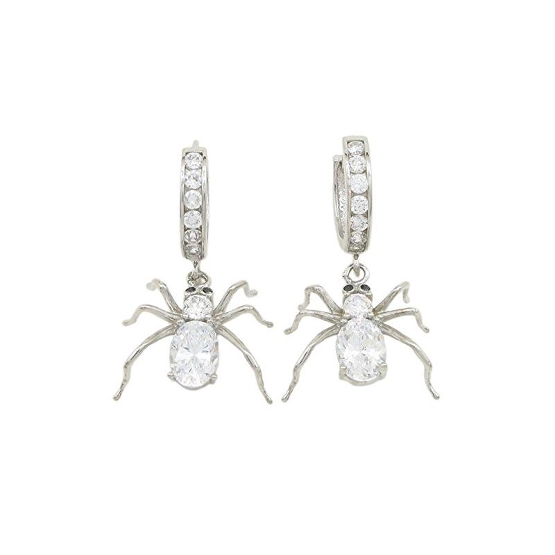 Womens White precious stone spider chand 84728 1