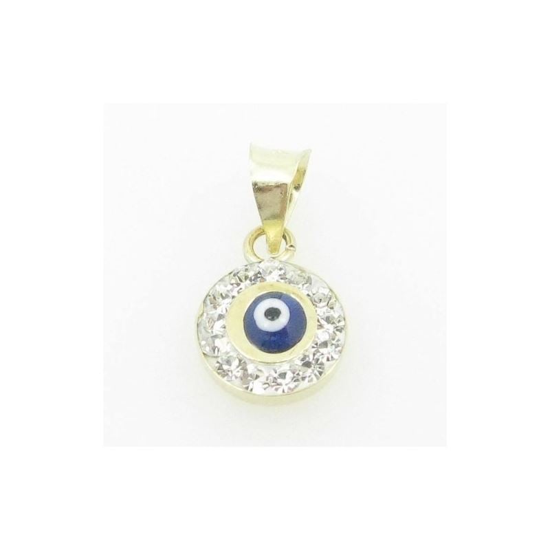 Womens BP119 Kabbalah Evil Eye 14K Solid 88458 1